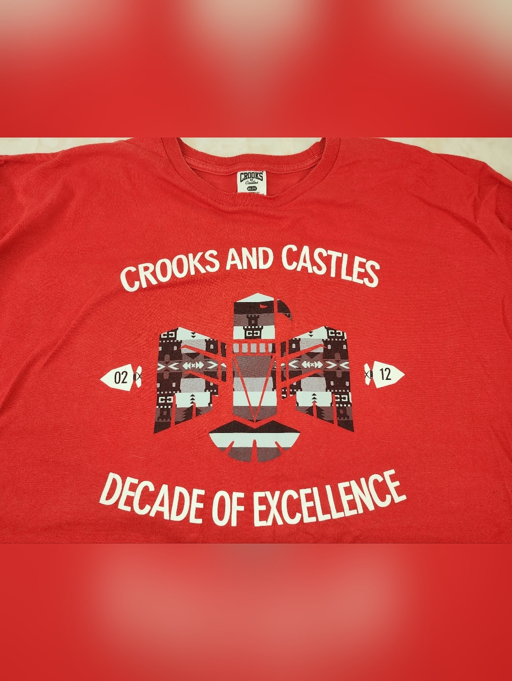 Mens 2XL Crooks and Castles Tshirt - Picture 2 of 4